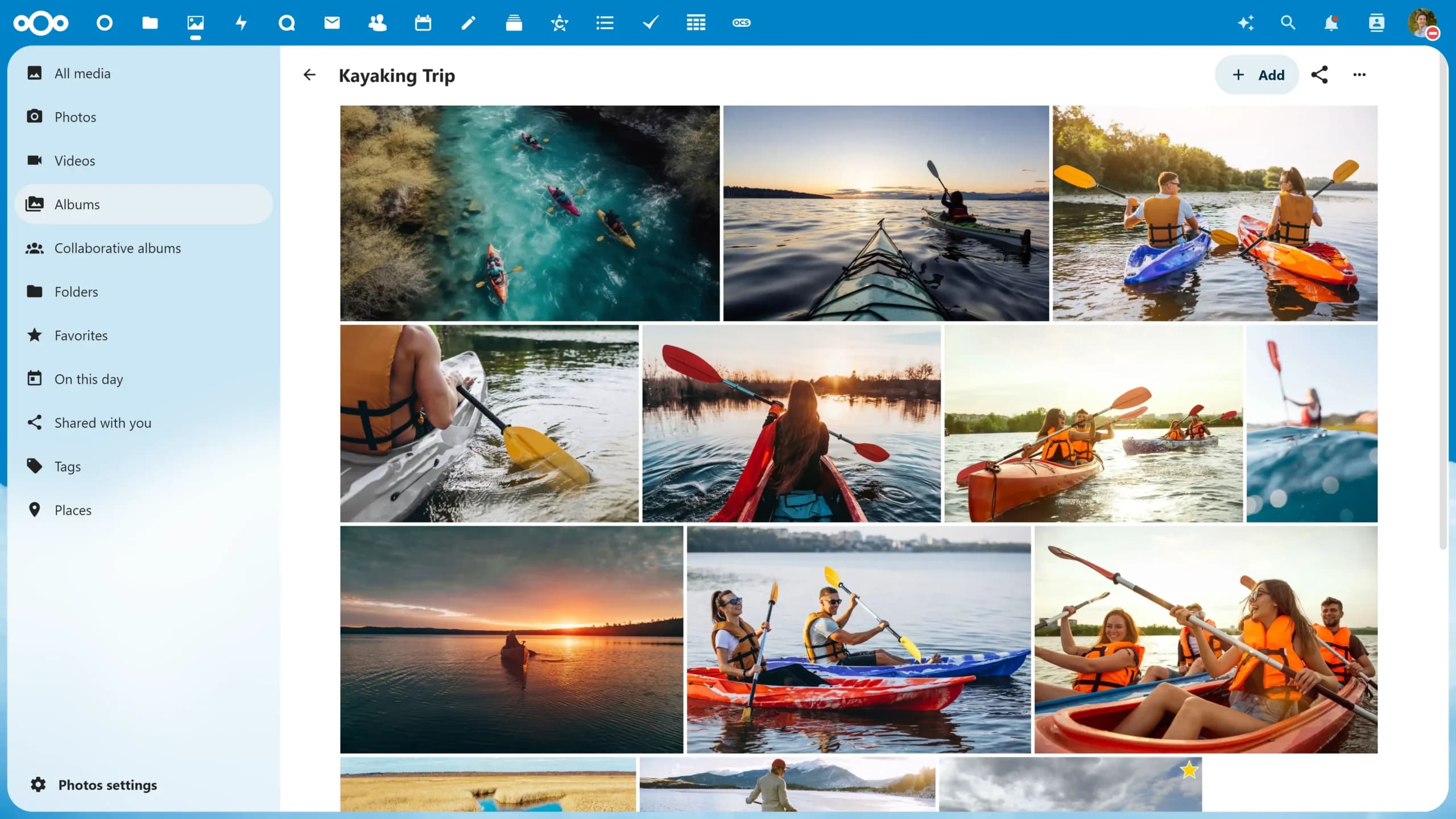 Nextcloud Photos App für Android​